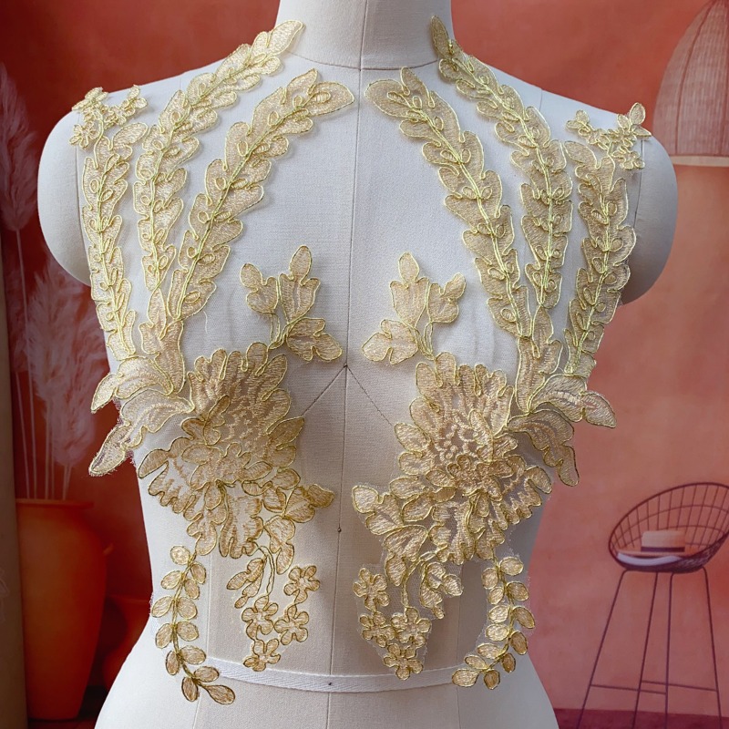 Embellish Craft - Gold Lace Trim for Wedding DIY