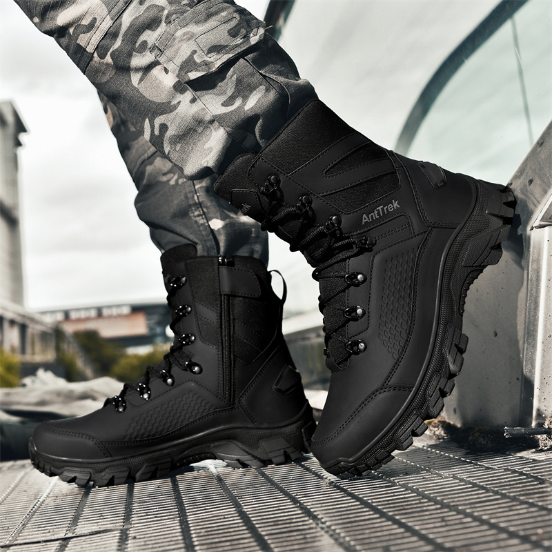 2025 New Tactical Boots Men Bo - Guipure Lace Panel 评论和价格