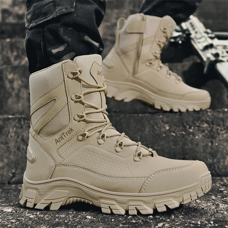 2025 New Tactical Boots Men Bo - Guipure Lace Panel 评论和价格
