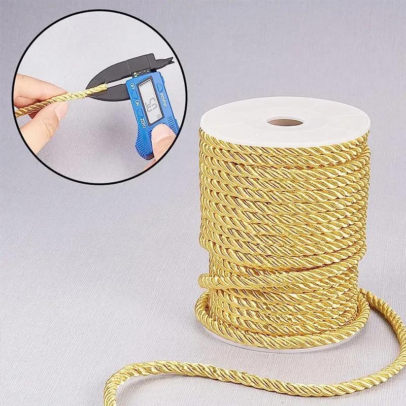 5mm 100yards Twisted Cord Rope - Cord Trim Twisted 评论和价格
