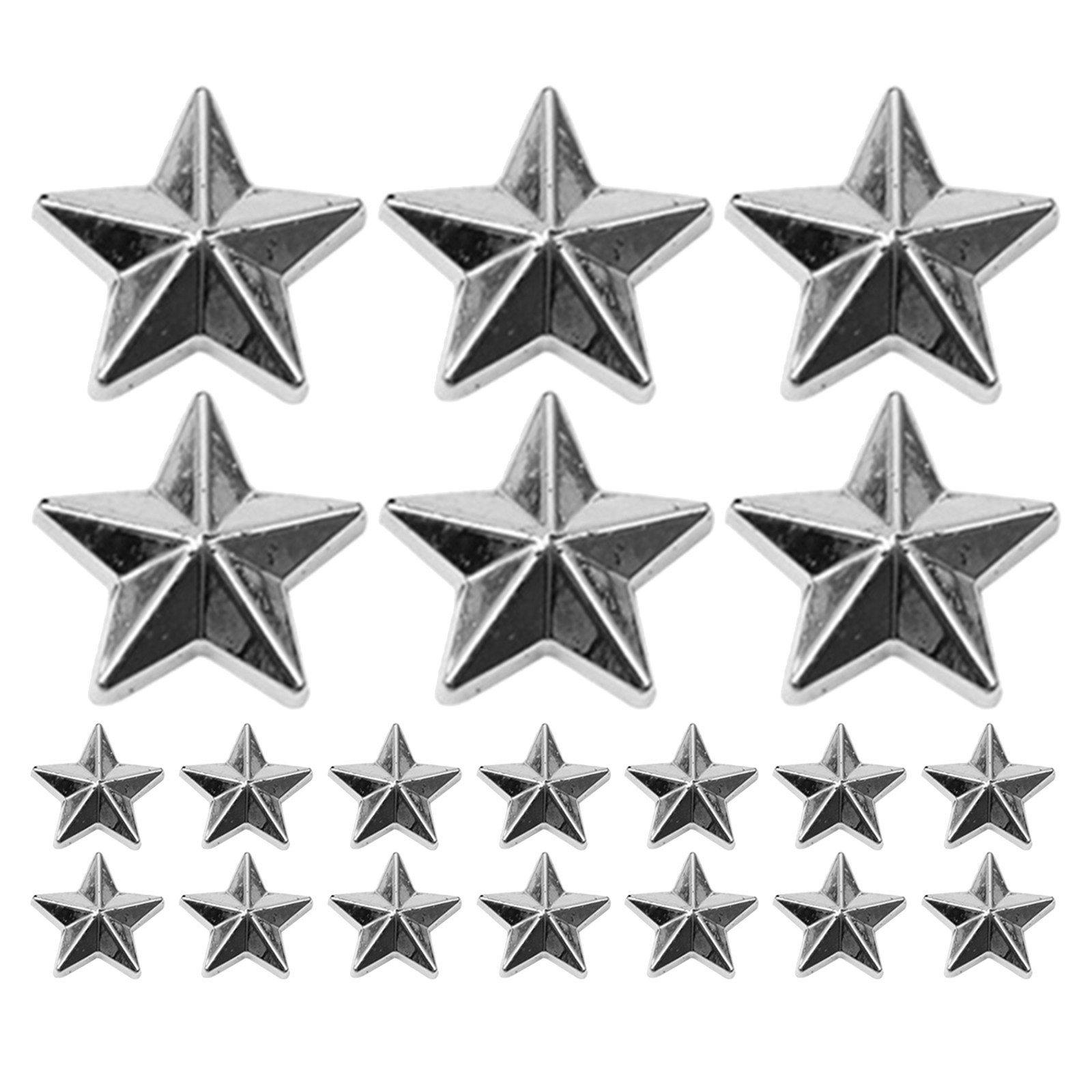 300Pcs Flat Back Acrylic Star  - Craft Embellishments 评论和价格