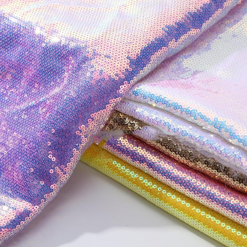Dense Sequin Glitter Fabric fo - Sequin Fabric Panel 评论和价格
